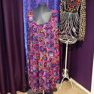 Colorful Plus Size Dress